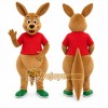 Brown Kangaroo Mascot Costume for Children's Events