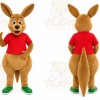 Brown Kangaroo Mascot Costume for Children's Events