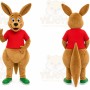 Brown Kangaroo Mascot Costume for Children's Events