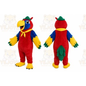 Red Parrot Mascot Costume for Events and Promotions