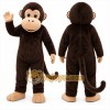 Brown Monkey Mascot Costume for Children's Events Brown Monkey Mascot Costume for Children's Events