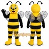 Yellow Bee Mascot Costume for Children's Events Yellow Bee Mascot Costume for Children's Events