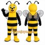 Yellow Bee Mascot Costume for Children's Events