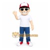 White Boy Mascot Costume for Events and Promotions White Boy Mascot Costume for Events and Promotions