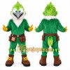 Green Bird Mascot Costume for Events and Promotions Green Bird Mascot Costume for Events and Promotions