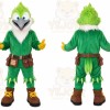 Green Bird Mascot Costume for Events and Promotions