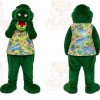 Green Alligator Mascot Costume for Events and Promotions