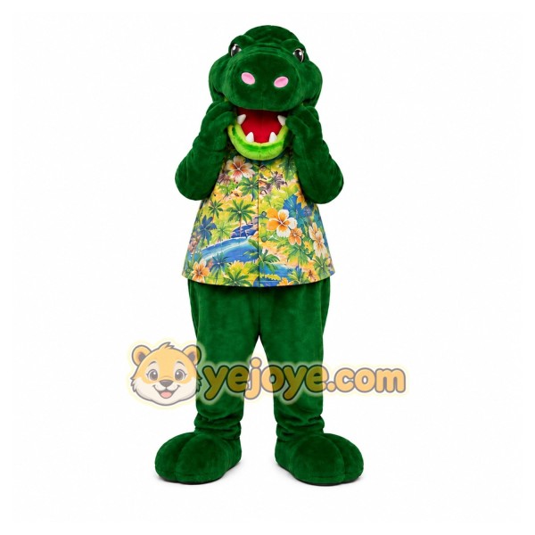 Green Alligator Mascot Costume for Events and Promotions Green Alligator Mascot Costume for Events and Promotions