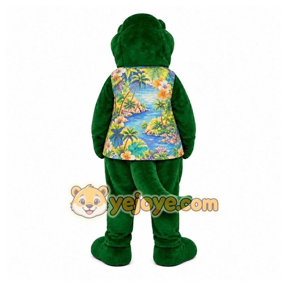 Green Alligator Mascot Costume for Events and Promotions Green Alligator Mascot Costume for Events and Promotions
