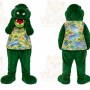 Green Alligator Mascot Costume for Events and Promotions