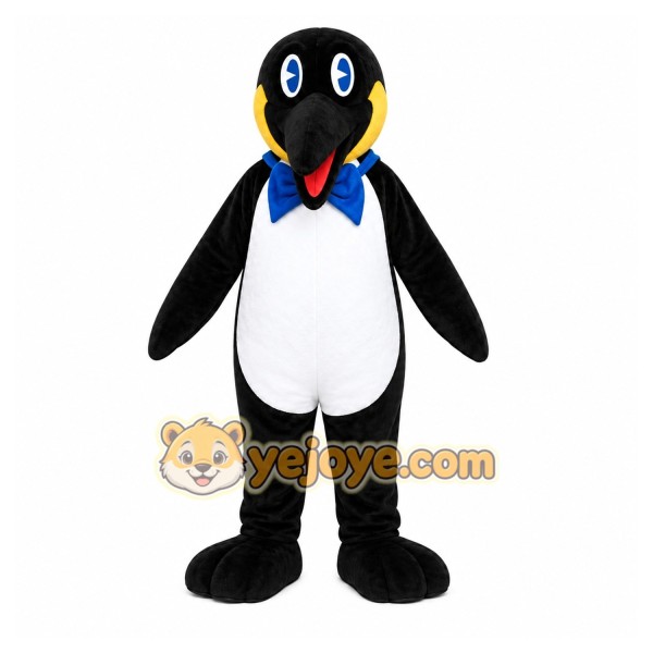 Black Penguin Mascot Costume for Events and Promotions Black Penguin Mascot Costume for Events and Promotions