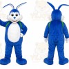 Blue Rabbit Mascot Costume for Children's Events