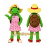 Green Turtle Mascot Costume for Children's Events