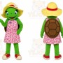 Green Turtle Mascot Costume for Children's Events