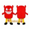 Red Devil Mascot Costume for Events and Promotions