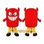 Red Devil Mascot Costume for Events and Promotions