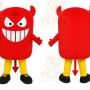 Red Devil Mascot Costume for Events and Promotions