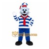 Blue Seal Mascot Costume for Restaurant Promotions
