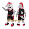 Gray Shark Mascot Costume for Sports Events Gray Shark Mascot Costume for Sports Events