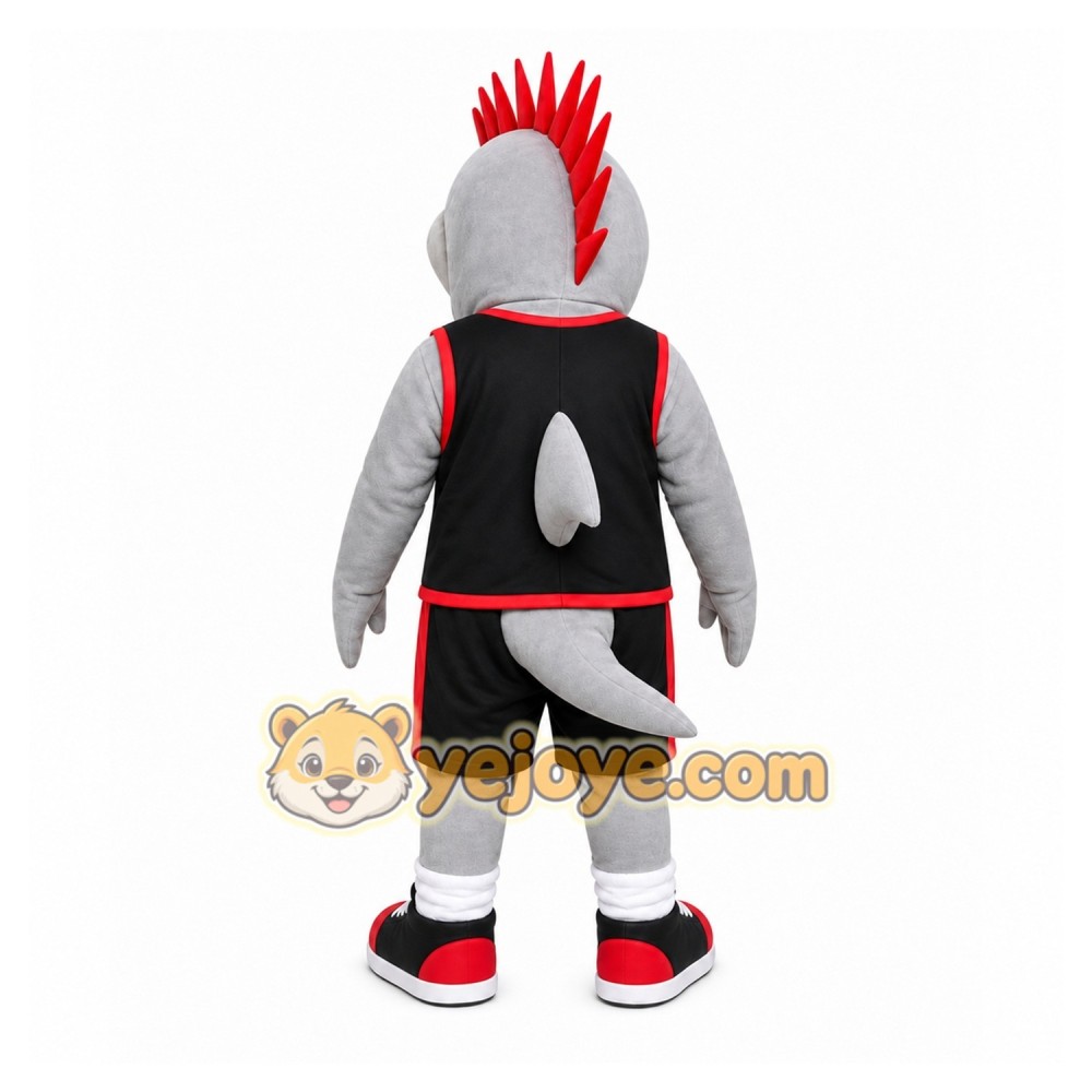 Gray Shark Mascot Costume for Sports Events Gray Shark Mascot Costume for Sports Events
