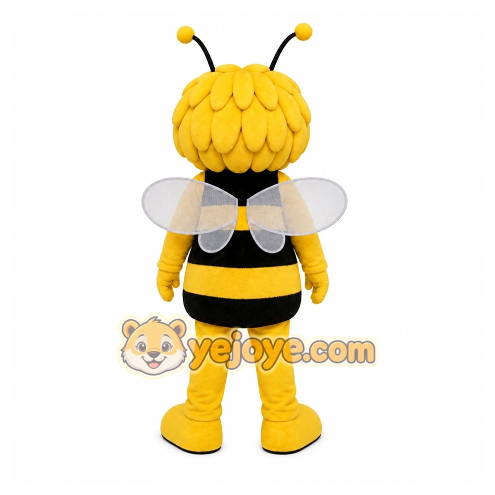 Yellow Bee Mascot Costume for Children's Events