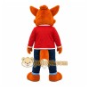Orange Fox Mascot Costume for Events and Promotions