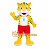 Yellow Tiger Mascot Costume for Children's Events Yellow Tiger Mascot Costume for Children's Events