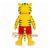 Yellow Tiger Mascot Costume for Children's Events Yellow Tiger Mascot Costume for Children's Events