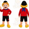 Red Boy Mascot Costume for Children's Events