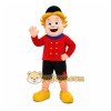 Red Boy Mascot Costume for Children's Events