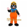 Orange Mole Mascot Costume for Events and Promotions