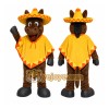 Yellow Horse Mascot Costume for Events and Promotions