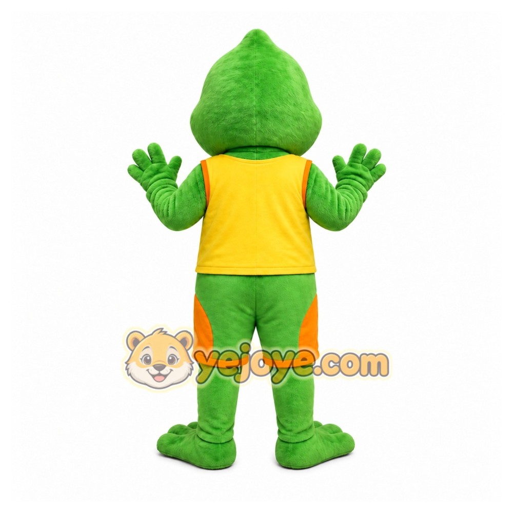 Green Frog Mascot Costume for Children's Events Green Frog Mascot Costume for Children's Events
