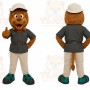 Brown Lion Mascot Costume for Events and Promotions