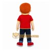 Red Boy Mascot Costume for Children's Events Red Boy Mascot Costume for Children's Events