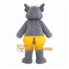 Gray Hippopotamus Mascot Costume for Children's Events Gray Hippopotamus Mascot Costume for Children's Events