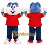 Blue Rabbit Mascot Costume for Events and Promotions Blue Rabbit Mascot Costume for Events and Promotions