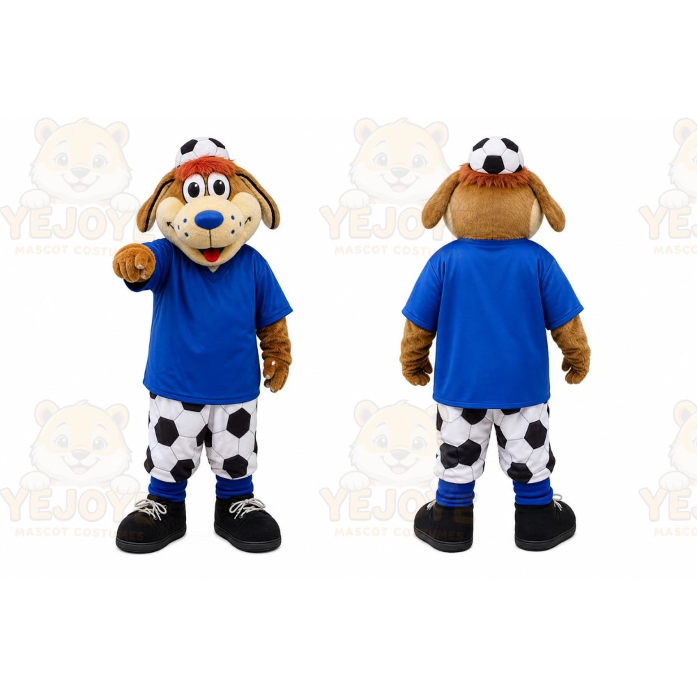 Blue Dog Mascot Costume for Events and Promotions