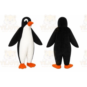 Black Penguin Mascot Costume for Events and Promotions