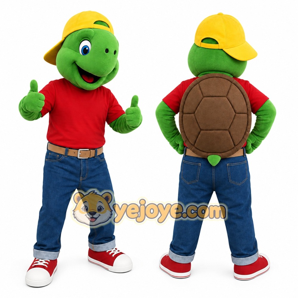 Green Turtle Mascot Costume for Events and Promotions Green Turtle Mascot Costume for Events and Promotions