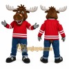 Brown Moose Mascot Costume for Events and Promotions Brown Moose Mascot Costume for Events and Promotions
