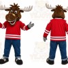 Brown Moose Mascot Costume for Events and Promotions