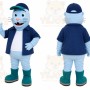 Blue Seal Mascot Costume for Events and Promotions
