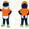 Orange Fish Mascot Costume for Events and Promotions