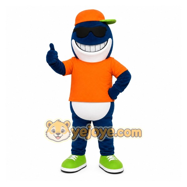 Orange Fish Mascot Costume for Events and Promotions