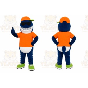 Orange Fish Mascot Costume for Events and Promotions
