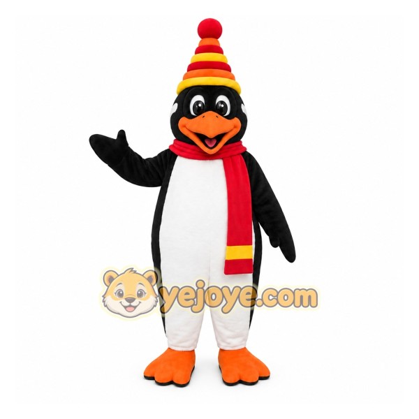 Black Penguin Mascot Costume for Events and Promotions Black Penguin Mascot Costume for Events and Promotions