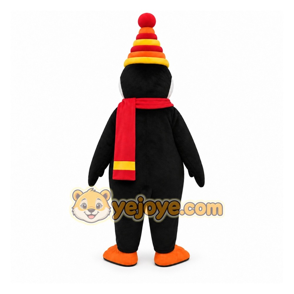 Black Penguin Mascot Costume for Events and Promotions Black Penguin Mascot Costume for Events and Promotions