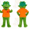 Green Alien Mascot Costume for Events and Promotions