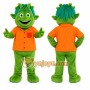 Green Alien Mascot Costume for Events and Promotions